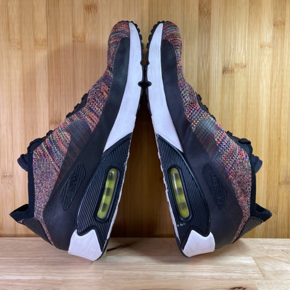Nike Air Max 90 Ultra Flyknit 2.0 Multicolor Sz 13 - Picture 7 of 8